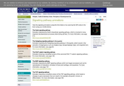 
                            7. Oxford University Press | Online Resource Centre | Signalling pathway ...