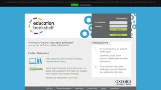 
                            5. Oxford's education bookshelf