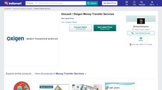 
                            13. Oxicash / Oxigen Money Transfer Services in Thasra, Giriraj ...
