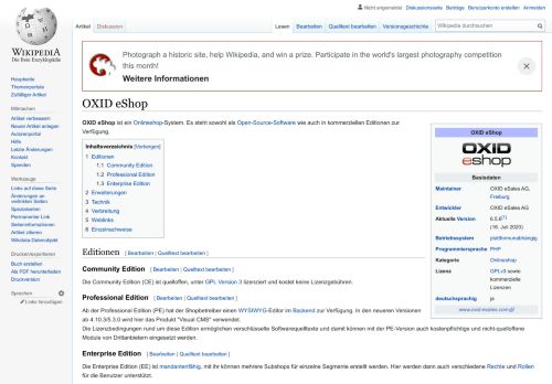 
                            8. OXID eShop – Wikipedia