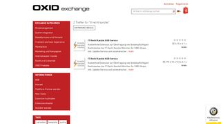
                            11. OXID eXchange | It recht kanzlei