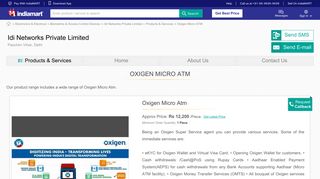 
                            5. Oxigen Micro ATM - IndiaMART
