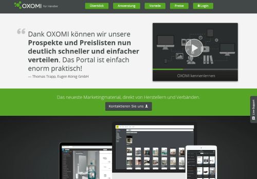 
                            6. OXOMI – Vorteile für Händler - scireum GmbH