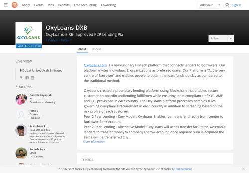 
                            10. OxyLoans DXB | F6S