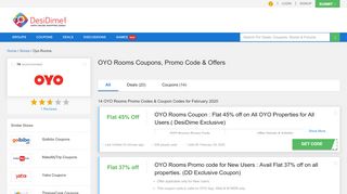 
                            6. OYO Rooms Coupons, Promo Code & Offers - Flat 50% OFF on Hotels ...