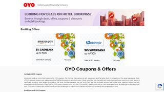 
                            3. OYO Rooms Offers, Coupons and Daily Deals - SAVE upto 70% with ...