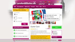 
                            5. Oyster Card | London Billetter