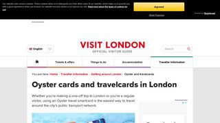 
                            6. Oyster cards and travelcards in London - Getting Around London ...