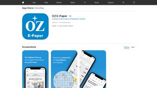 
                            9. OZ E-Paper im App Store - iTunes - Apple