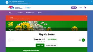 
                            4. Oz Lotto ▷ Play Online | Australia's Official Lotteries | the Lott
