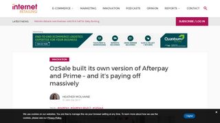 
                            13. OzSale built its own version of Afterpay and Prime – and it's paying off ...