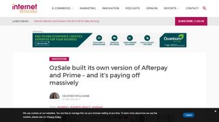 
                            12. OzSale built its own version of Afterpay and Prime – and it's ...