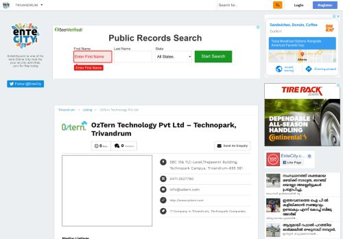 
                            13. OzTern Technology Pvt Ltd – Technopark, Trivandrum - EnteCity.Com