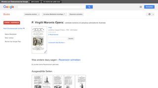 
                            12. P. Virgilii Maronis Opera Varietate Lectionis Et Perpetua ... - Google Books-Ergebnisseite