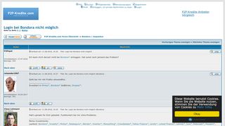 
                            5. P2P-Kredite.com :: Thema - Login bei Bondora nicht möglich