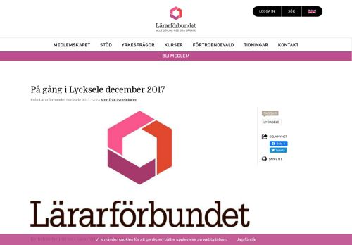 
                            11. På gång i Lycksele december 2017 | Lärarförbundet Lycksele