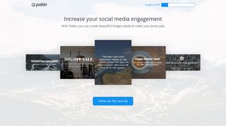 
                            9. Pablo by Buffer - Design engaging images for your social media posts ...