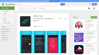 
                            11. PACE Car – Apps bei Google Play