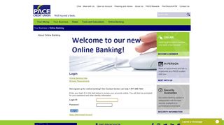 
                            7. PACE Credit Union - Online Banking