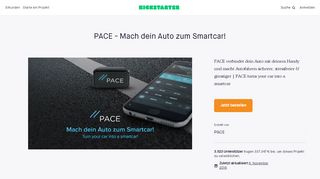 
                            10. PACE - Mach dein Auto zum Smartcar! by PACE — Kickstarter