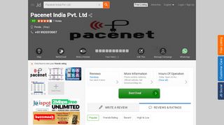 
                            13. Pacenet India Pvt. Ltd, Ponda - Broadband Internet Service ... - Justdial