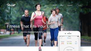 
                            6. Pacer: Pedometer & Fitness App - Simple Fitness and Weight Loss