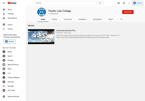 
                            11. Pacific Link College - YouTube