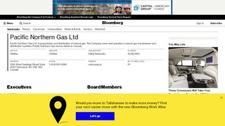
                            8. Pacific Northern Gas Ltd.: Private Company Information - Bloomberg