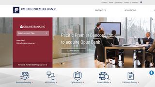 
                            8. Pacific Premier Bank | Irvine, CA – Riverside, CA – San Luis Obispo, CA