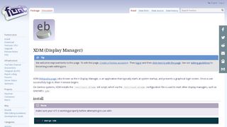 
                            10. Package: XDM (Display Manager) (x11-apps/xdm) - Funtoo