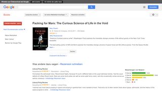 
                            13. Packing for Mars: The Curious Science of Life in the Void