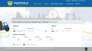 
                            2. Paczka od £9.99 - paczki do Polski i Anglii, przesyłki kurierskie