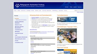 
                            13. Pädagogische Hochschule Freiburg: Aktuelles