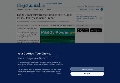 
                            8. Paddy Power encouraged gambler until he lost his job, family and ...