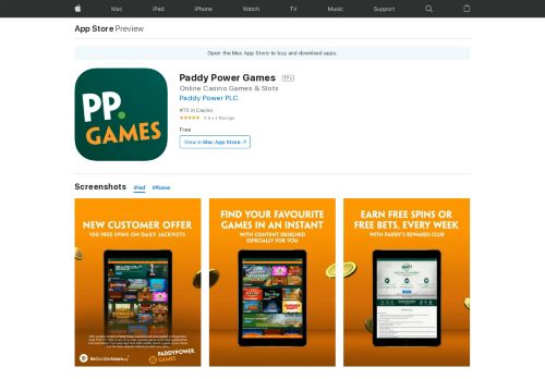 
                            8. Paddy Power Games on the App Store - iTunes - Apple