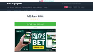 
                            10. Paddy Power Mobile - Download The Paddy Power App Now