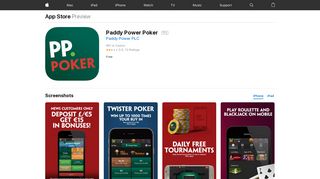 
                            4. Paddy Power Poker on the App Store - iTunes - Apple
