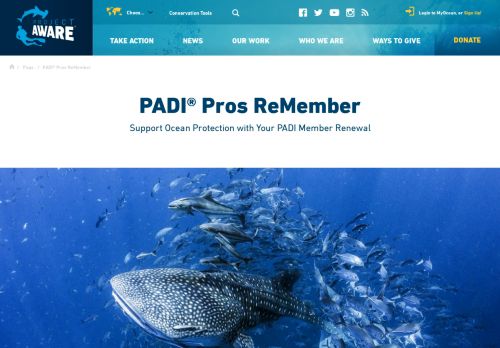
                            13. PADI® Pros ReMember | Project AWARE