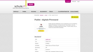 
                            11. Padlet - digitale Pinnwand - schule.at