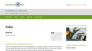 
                            10. Padlet – E-Learning & E-Teaching