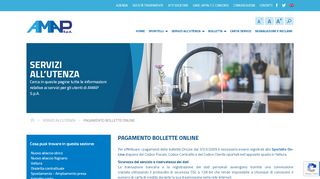 
                            3. Pagamento Bollette OnLine – AMAP S.p.A