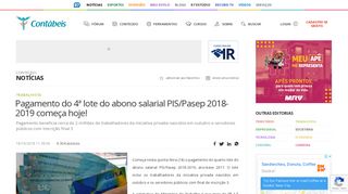 
                            12. Pagamento do 4ª lote do abono salarial PIS/Pasep 2018-2019 ...