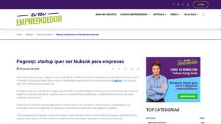 
                            5. Pagcorp: startup quer ser Nubank para empresas - Eu Sou ...