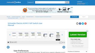 
                            9. Page 63 of Schneider Electric Switch KVM1116P User Guide ...