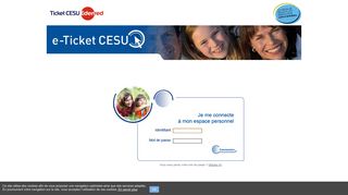 
                            5. Page d'enregistrement - Ticket CESU