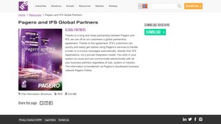 
                            10. Pagero and IFS Global Partners | IFS Norge