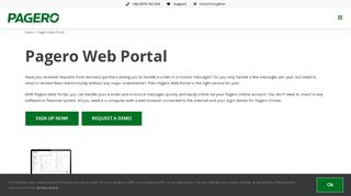 
                            12. Pagero Web Portal | Pagero