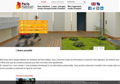 
                            1. Pages - Accueil - Paris Habitat