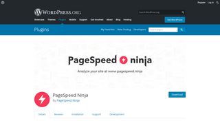 
                            1. PageSpeed Ninja | WordPress.org