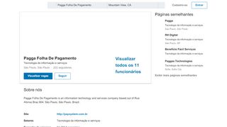 
                            11. Pagga Folha De Pagamento | LinkedIn